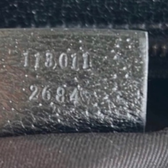 Gucci Satchel Shoulder Bag Black Limited Edition Rare Like New GG Vintage - Picture 6 of 16